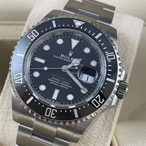 chrono24 rolex sea dweller 4000|rolex sea dweller bezel.